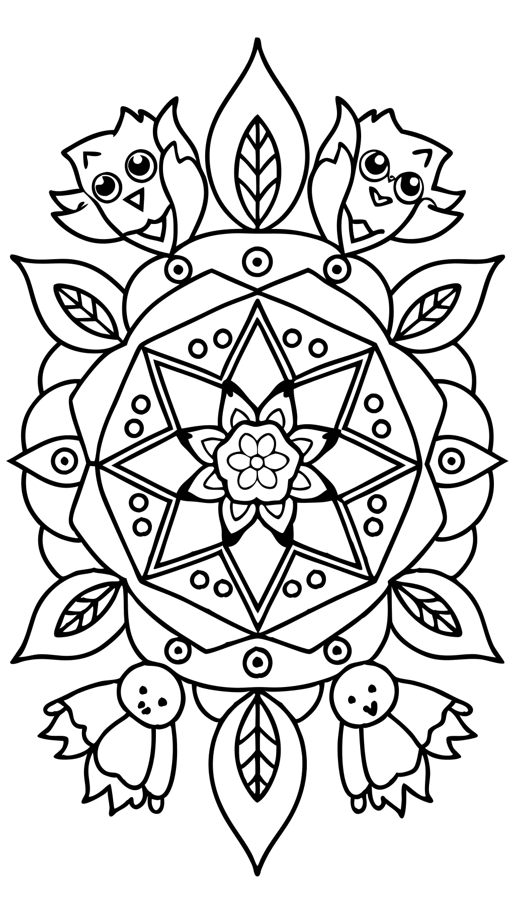 coloring pages with designs